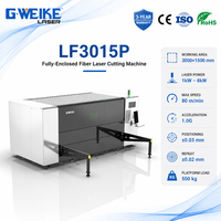 Hochpräzise 3000W Faserlaser-Schneidemaschine mit Cypcut-Steuerung, HIWIN-Schienen, 3-Achsen-CNC, Yaskawa Wasserkühlung für Edelstahl