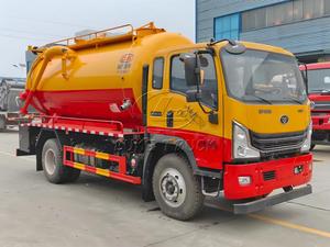 รถดูดสิ่งปฏิกูล SINOTRUK HOWMAN M3 ถังขนาด 12-14 ลูกบาศก์เมตร ออกแบบฉากกั้นตามสั่ง ประสิทธิภาพสูง สำหรับงานขุดลอกท่อ - Product Image 3