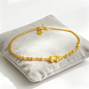 Bracelet Pixiu, fabricant de bijoux de marque chinoise, technologie de placage or écologique sans cyanure, SL484 - Product Image 2