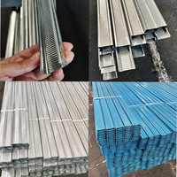Profil de gypse Cadre en acier galvanisé Furring Channel 35*12mm Latte de plafond personnalisée