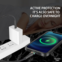 Nouveau câble de données PD câble de charge rapide lumière colorée pour iphone 16 3.25A tissage double C 65W téléphone tablette puissance Flash charge