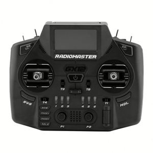Radiocommande RadioMaster GX12 Xrossband ExpressLRS double 1W de haute qualité avec manettes CNC à effet Hall GX01 3D 1000Hz - Product Image 1