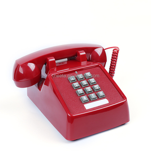 Teléfono <span class=keywords><strong>Fijo</strong></span> con Cable Cheeta CT-N8019 Estilo Antiguo con Correo <span class=keywords><strong>de</strong></span> <span class=keywords><strong>Voz</strong></span> <span class=keywords><strong>para</strong></span> Uso en Casa, Oficina u Hotel - Product Image 5
