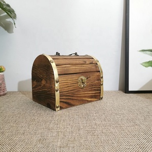 Hộp đựng đồ trang sức bằng gỗ hình chữ nhật cổ điển, làm thủ công, in laser, dùng làm quà tặng - Product Image 5