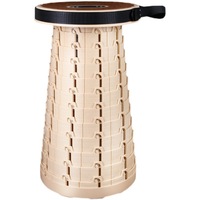 Plateau en caoutchouc souple épais pliable et rétractable portable, capacité de charge de 550 lb, télescopique, pliable, amélioré, pour cuisine extérieure