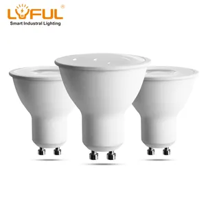 GU10 MR16 GU5.3 5W 6W 7W Led Bulb Light Track Light Bulb Lens COB 2700K 4000K GU10 Bulb Light