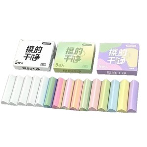 Triangle Eraser For Students Clean Erasing No Residue 2B <b>Drawing</b> Rubber Eraser <b>Office</b> Use - Product Image 3