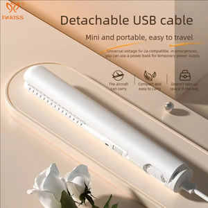 PAKISS Mini lisseur USB 2-en-1 : outils de coiffure pour lisser et boucler les cheveux - Product Image 3