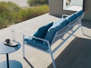 <span class=keywords><strong>Balcon</strong></span> Canapés d'arrière-cour Groupe de sièges de vie en plein air Ensembles de jardin minimalistes Jeu de vie en plein air Canapés de piscine Luxueux - Product Image 3