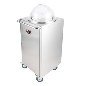 Armoire chauffe-plats commerciale en acier inoxydable 500W Électrique Écologique Design moderne pour hôtels et restaurants - Product Image 3