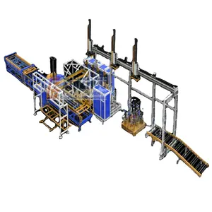 Factory IBC grid IBC cage frame intermediate bulk container automatic production line