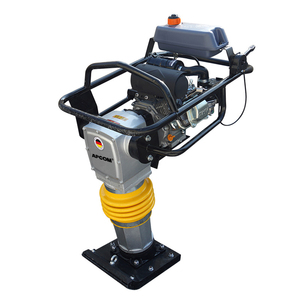 เครื่องตบดินแบบกระแทกสำหรับงานก่อสร้าง รุ่น Industrial Jumping Jack ใช้เครื่องยนต์เบนซิน 4 จังหวะ พร้อมชุดเกียร์ที่แข็งแรงทนทาน - Product Image 1