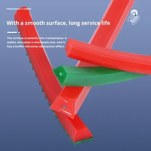 Sabuk V PU Poliuretan Tipe A/B/C/D/Y/Z/M Pola Lima Titik Sabuk Penggerak Transmisi Industri Sabuk Konveyor Nonstandar - Product Image 3