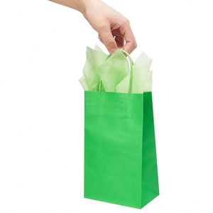 Small Gift Bags with Handles <b>Tissue</b> Paper for Holiday Birthday <b>Wedding</b> Baby Shower Party Favors Goodies Recyclable Paper Bags - Product Image 6