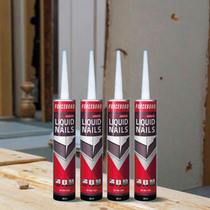 Scellant en silicone neutre ignifuge sans odeur, mastic de construction pour cheminée et portes coupe-feu - Product Image 1