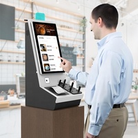 15,6 pouces kiosque tactile POS restaurant commander caisse de paiement kiosque terminal caisse intelligente