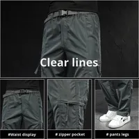 Pantalon tactique tout terrain Pantalon d'extérieur résistant à l'usure Pantalon élastique et imperméable Pantalon cargo pour hommes Pantalon tactique pour hommes