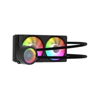 Refroidisseur d'eau RGB pour processeur JNP-AR Series 120mm 240mm 360mm, ventilateur de refroidissement liquide