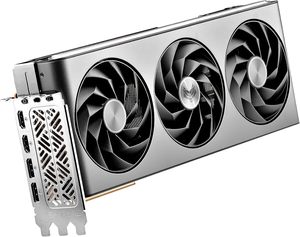การ์ดจอ Sapphire Nitro Radeon 7800 16GB GDDR6 สำหรับเล่นเกม พร้อมพัดลมระบายความร้อน รองรับพอร์ต PCI และ USB ใช้งานได้กับเดสก์ท็อปและแล็ปท็อป หน่วยความจำวิดีโอ GDDR6 - Product Image 1