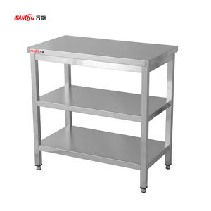 Table de travail en <span class=keywords><strong>acier</strong></span> inoxydable pour restaurant, hôtel, cuisine, équipement de cuisine commercial et industriel avec tiroirs - Product Image 1