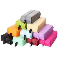 Sac de rangement de chaussures Non tissé, valise de voyage personnalisée avec fermeture éclair, Promotion écologique, chaussures