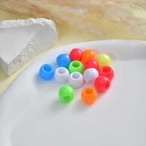 Cuentas para el Cabello Africanas de Moda, Cuentas de Plástico Coloridas con Orificio Grande, Accesorios para Rastas, para Mujeres y Niñas - Product Image 2