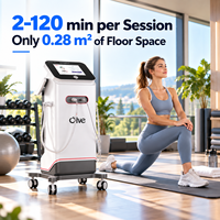 Équipement d'entraînement intermittent hypoxique et hyperoxique Olive Commercial avec temps réglable de 2 à 120 minutes, 5 modes et 9 à 34 % d'O2