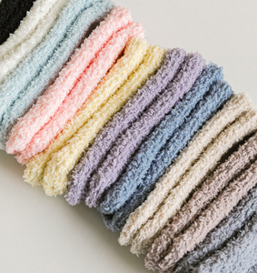 Chaussettes pelucheuses antidérapantes pour enfants unisexes avec polaire de corail, pantoufles épaisses et chaudes pour dormir, chaussettes antidérapantes pour <span class=keywords><strong>bébé</strong></span> pour l'hiver - Product Image 6