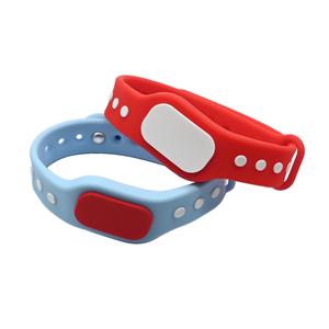 JXSRFSW1016 <span class=keywords><strong>Design</strong></span> innovativo impermeabile e resistente allo strappo colorato stampa personalizzata braccialetto in Silicone RFID - Product Image 4