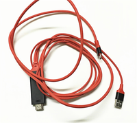 Cable USB Tipo C a HDMI de 2 Metros, 4K, Convertidor Adaptador Digital AV Inteligente con Alimentación USB para Samsung S25, MACBOOK, iPhone 15