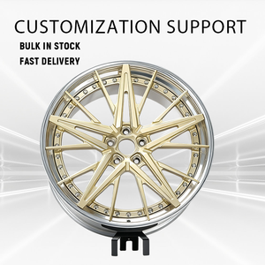 Jantes en alliage forgé en aluminium, <span class=keywords><strong>deux</strong></span> pièces, 15-22 pouces, 5x120 pour voitures de performance, SUV et camions - Product Image 2