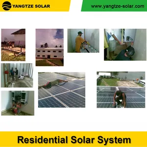 Yangtze High Power Solar System 20kw 5kw 10kw 12kw 15kw 30kw 40kw 50kw On Off Hybrid Energy Panel Price