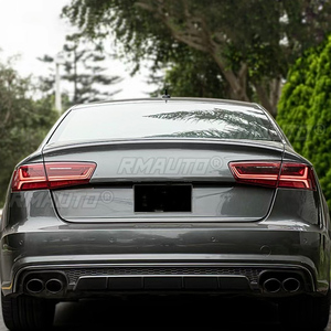 สปอยเลอร์หลังขนาดใหญ่สำหรับ Audi A6 C7 ปี 2011-18 วัสดุ ABS คุณภาพสูง สปอยเลอร์ฝากระโปรงท้ายรถยนต์ ปีกหลัง สปอยเลอร์ท้ายรถ อุปกรณ์ตกแต่งเฉพาะรุ่น S6 - Product Image 3