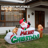 VENTE FLASH Modèles de personnages de Noël gonflables Modèles de Père Noël gonflables Personnages de Noël gonflables personnalisés