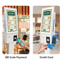 Terminal de paiement autonome personnalisé pour magasin, kiosque en libre-service avec paiement en ligne par lecture de code QR pour les commerces alimentaires