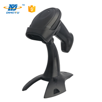 Escáner de código de barras de mano, precio barato, 1D, 2D, código QR, núcleo USB y lector sin núcleo, en stock, en stock