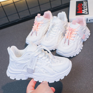 ฤดูใบไม้ผลิฤดูร้อนเด็กชายและเด็กหญิงรองเท้ากีฬาน้ำหนักเบาระบายอากาศได้ดีแฟชั่นรองเท้าวิ่งนักเรียนที่สะดวกสบายรองเท้าลำลอง - Product Image 4