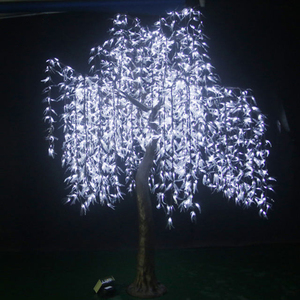 Đèn Chiếu Sáng Giáng Sinh Ngoài Trời 3.5M Đèn Led Trắng Khóc Cây Liễu - Product Image 3