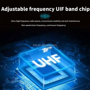 Tnh pm-wx6 Giá thấp nhất 2 kênh UHF <span class=keywords><strong>VHF</strong></span> Micro không dây karaoke hệ thống Hiệu suất loa cầm tay KTV Mic - Product Image 2