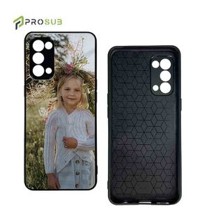 เคสเปล่าพิมพ์ซับลิเมชัน2D พีซี TPU พร้อมแผ่นกระจกนิรภัยสำหรับ Oppo <span class=keywords><strong>F17Pro</strong></span>/A54/Reno5 4G /Reno 6 Pro - Product Image 2