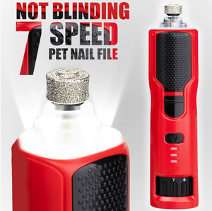US Europe <strong>Best</strong> Seller 800mAh 7-Speed Dog Nail Trimmer Medium Small <strong>Cat</strong> Pet Low Noise Rechargeable <strong>Claw</strong> Grinder 360&deg; LED Light - Product Image 5
