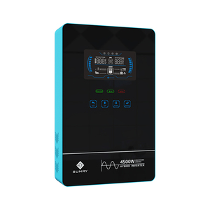 <span class=keywords><strong>Inversor</strong></span> Solar Híbrido Sumry de 4kW HGX <span class=keywords><strong>24V</strong></span> 110V 140A MPPT con Cargador Fotovoltaico, Onda Sinusoidal Pura, Monofásico, de CC a CA, para Sistemas Fuera de Red - Product Image 3