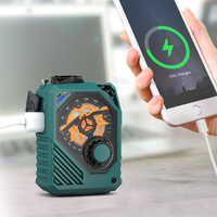 Ev Tipi Açık Hava Kampı AM/FM Radyo Acil Durum Hava Durumu Radyosu Şarj Edilebilir Telefon Şarj Cihazı SOS El Feneri Ev Tipi