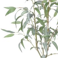 Oh Arts Meilleures ventes de feuilles d'eucalyptus artificielles Real Touch Silk Eucalyptus Leaves For Wedding Events Home Use