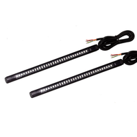 Feux LED TCYATO pour moto, bande lumineuse universelle, clignotant, étanche, tube de plaque d'immatriculation, feu arrière