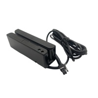 Lector de Tarjetas de Banda Magnética con Puerto Serie FUWEI MSR98S/MSR100, Material ABS, Protocolo ISO7811, Compatible con Conexión GPS, Windows 10