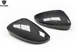 Coque de Rétroviseur en Fibre de Carbone à Remplacer pour Volkswagen VW CC <span class=keywords><strong>Scirocco</strong></span> EOS Passat Beetle Clipser sur le Cadre - Product Image 4