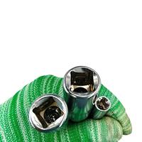 3 pièces Argenté Douille Extension Bar Ressort Tige Adaptateur Flexible Arbre Conversion 1/4 3/8 1/2 Pouce carré Drive Daffy Flex
