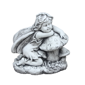 Estatuas de Ángel de Resina Clásicas de 31*30*55CM para Jardín, Estatuas Decorativas para Parques Temáticos y Decoración del Hogar - Product Image 1