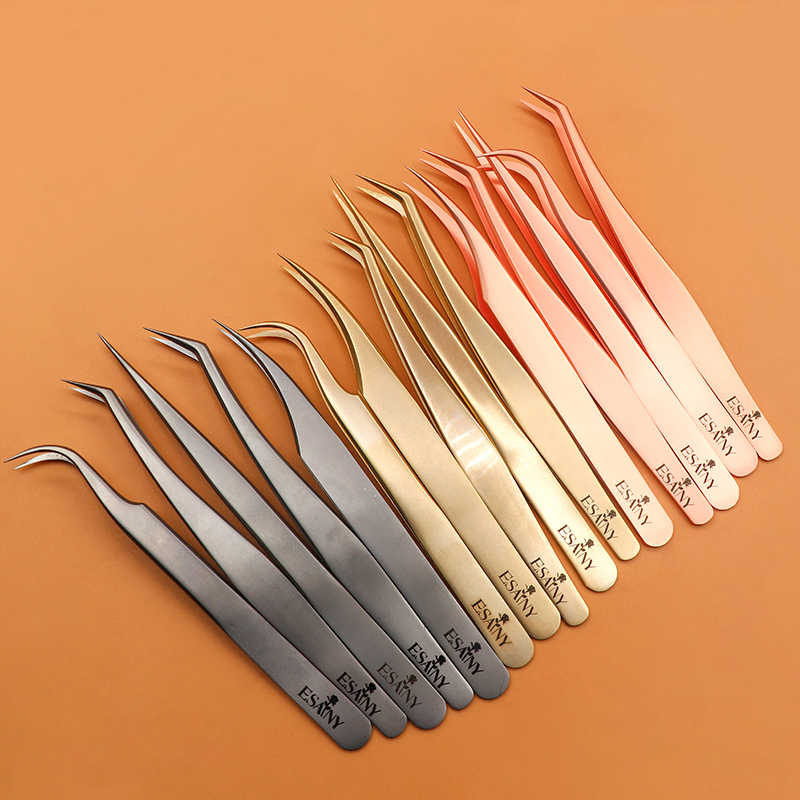 Rose Gold Diamond Dust Lash Extension